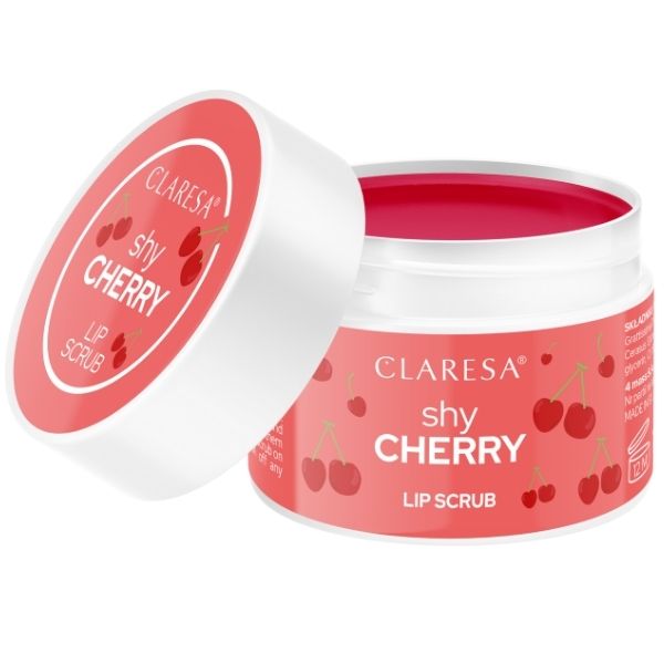 Claresa LIP SCRUB peeling do ust Shy Cherry, 15 g