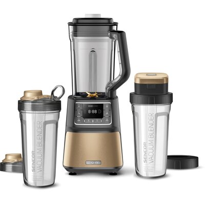 Blender kielichowy SENCOR SBU 7877CH (Sportowy/Próżniowy) + 2 bidony w komplecie