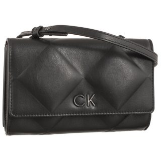 Torebka Listonoszka Calvin Klein Re-Lock Quilt Mini Bag Black K60K611086 BAX