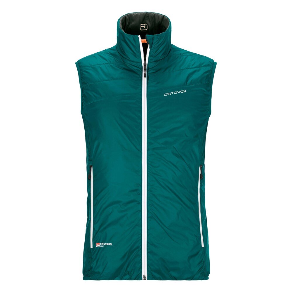Ortovox - Kamizelka męska Swisswool PIZ CARTAS VEST M pacific green