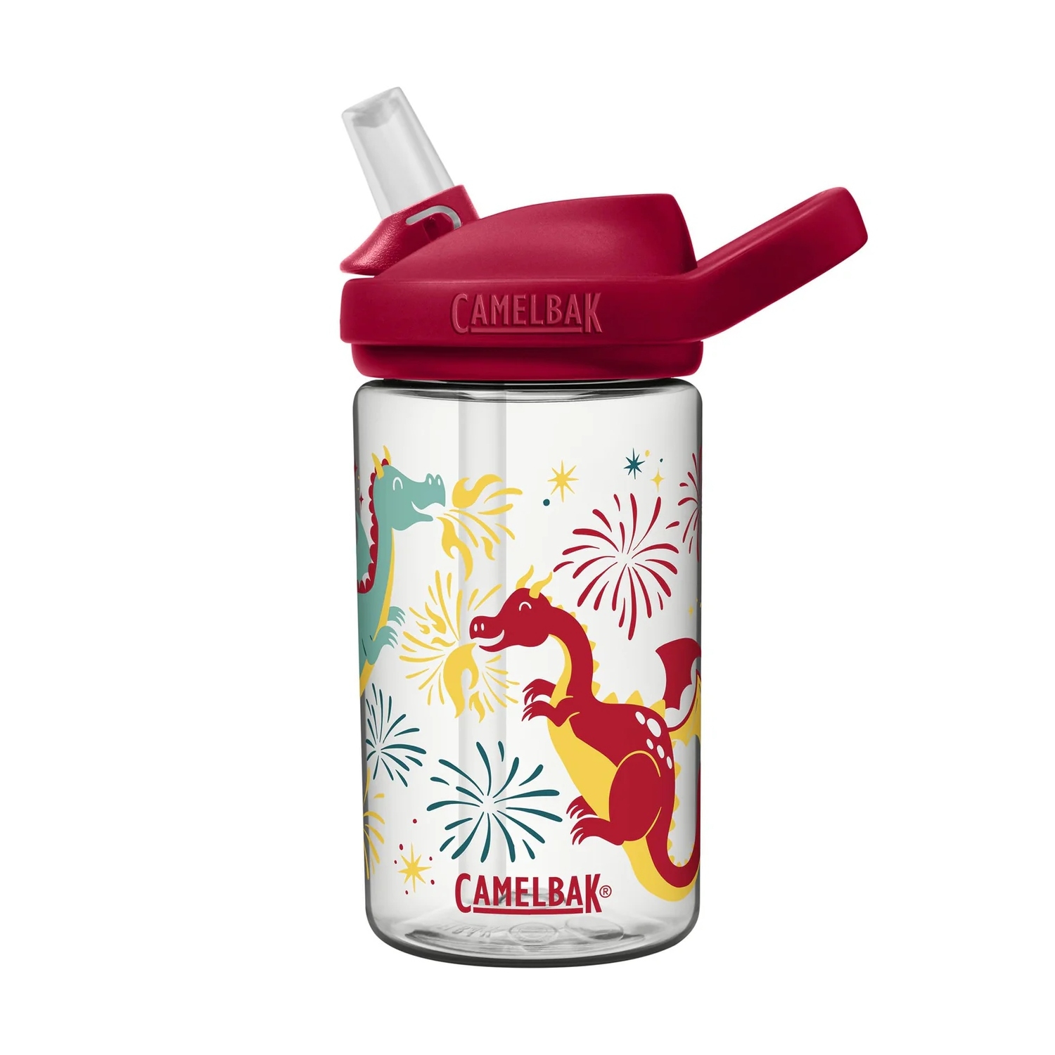 Butelka dla dzieci Camelbak Eddy®+Kids 400 ml firework dragon - ONE SIZE