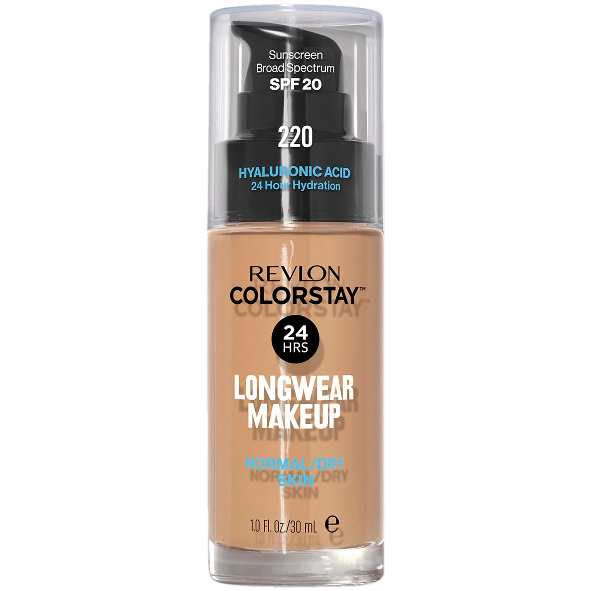 Revlon Colorstay podkład z pompką i SPF20 do cery normalnej i suchej 220 natural beige, 30 ml