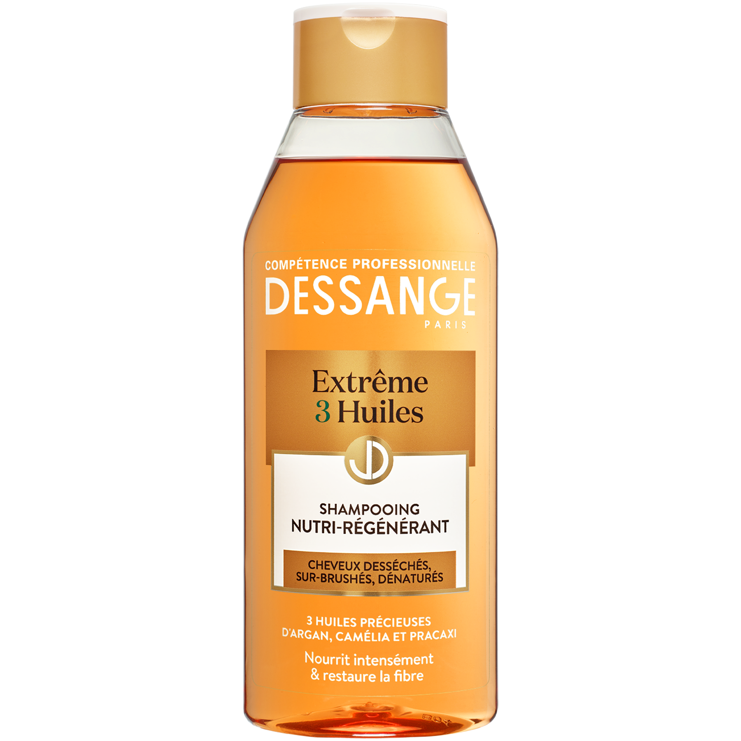 Dessange Professional Hair Luxury Extreme 3 Huiles silnie regenerujący szampon do włosów z 3 olejami, 250 ml