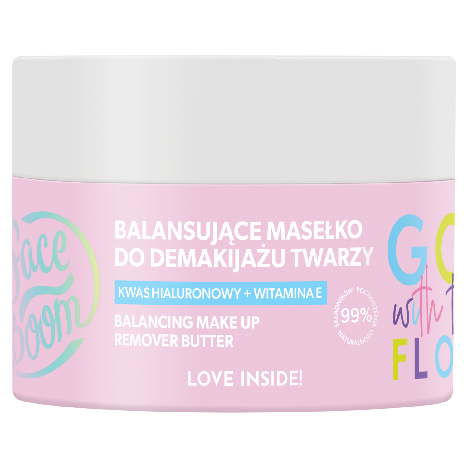 Faceboom Go with the Flow balansujące masełko do demakijażu twarzy, 40 ml