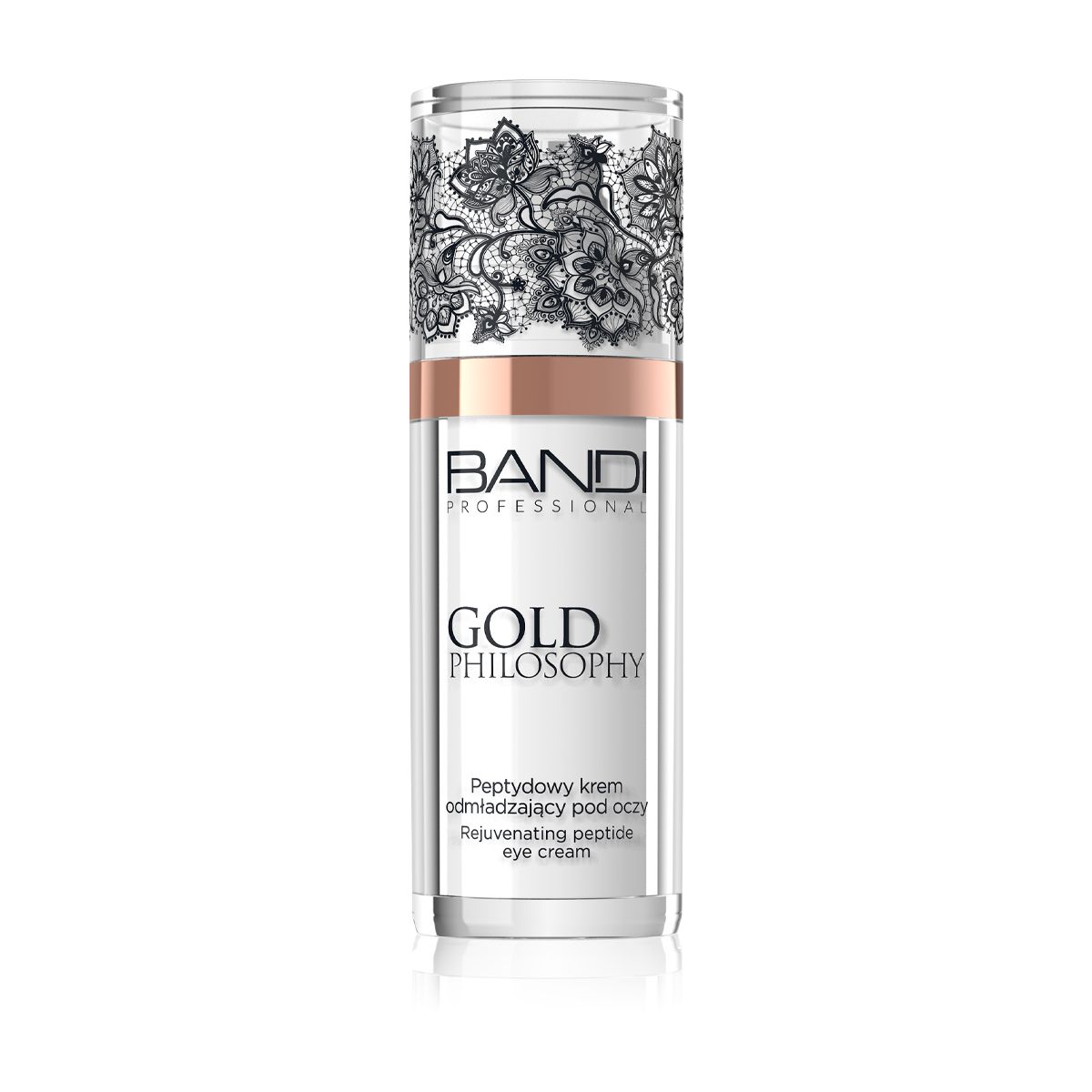 Bandi Professional Gold Philosophy peptydowy krem odmładzający pod oczy, 30 ml