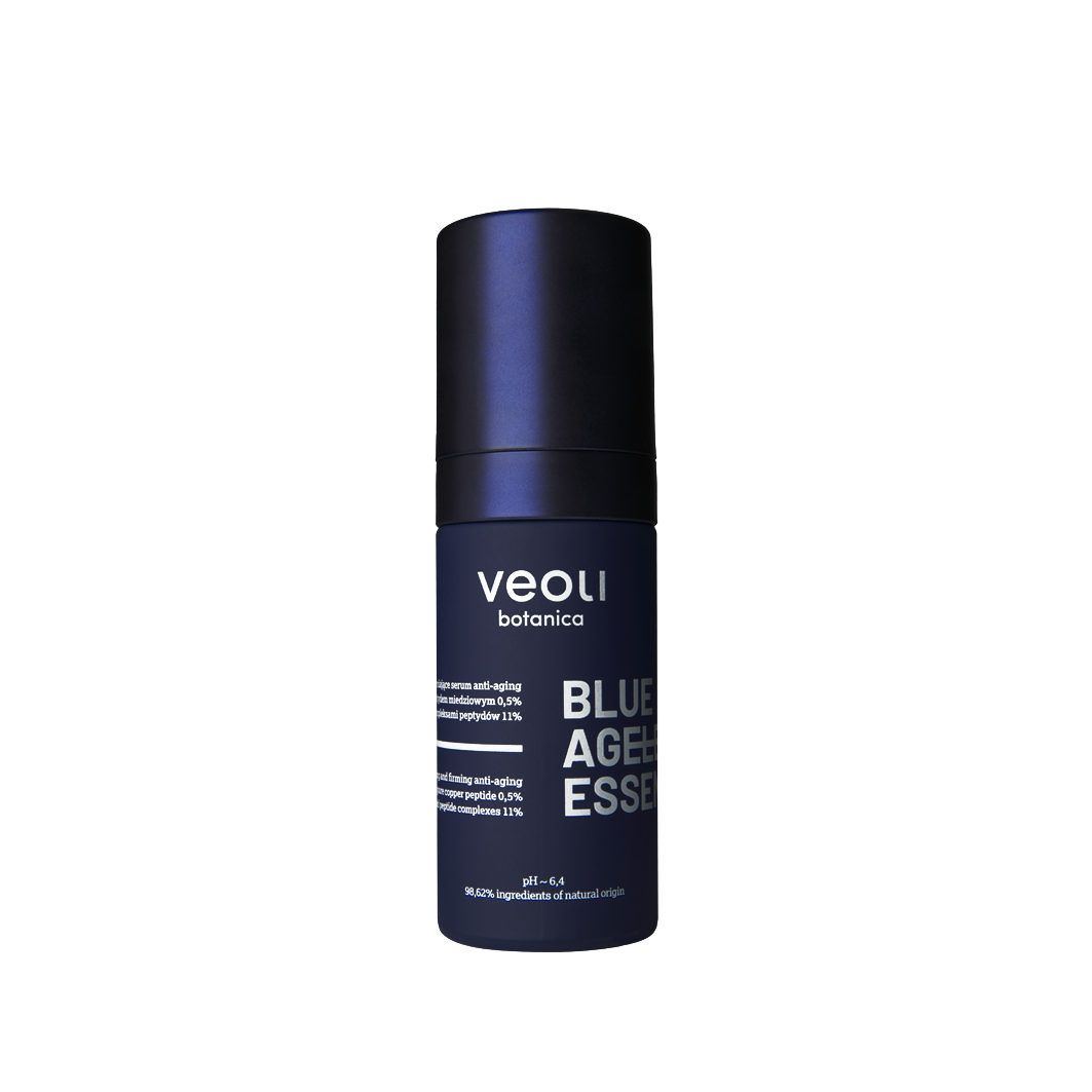 Veoli Botanica Blue Ageless Essence wypełniająco-ujędrniające serum anti-aging do twarzy, 30 ml