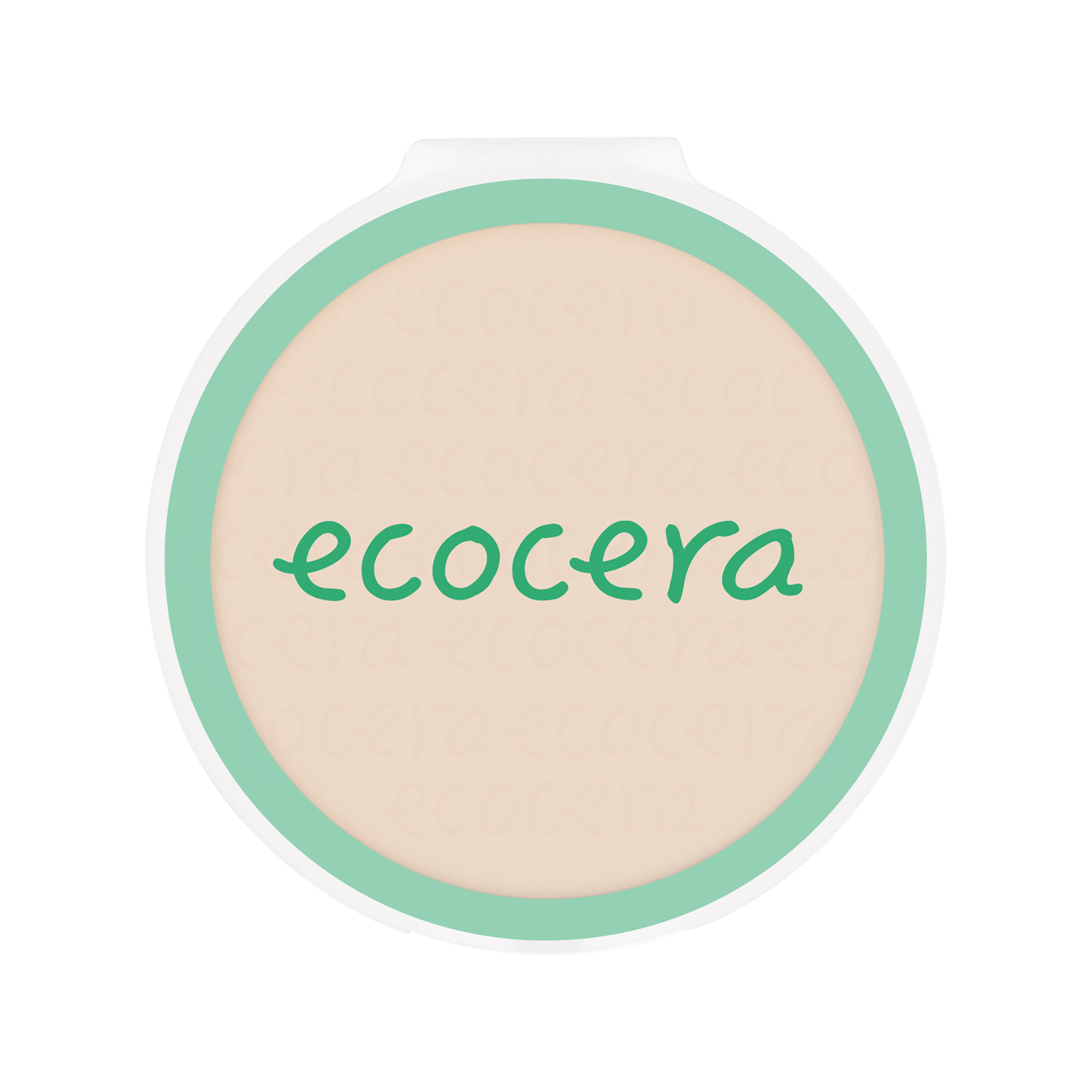 Ecocera koloryzujący puder prasowany light medium, 8,5 g