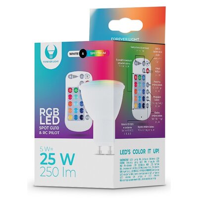 Żarówka LED FOREVER LIGHT RTV003567 5W GU10