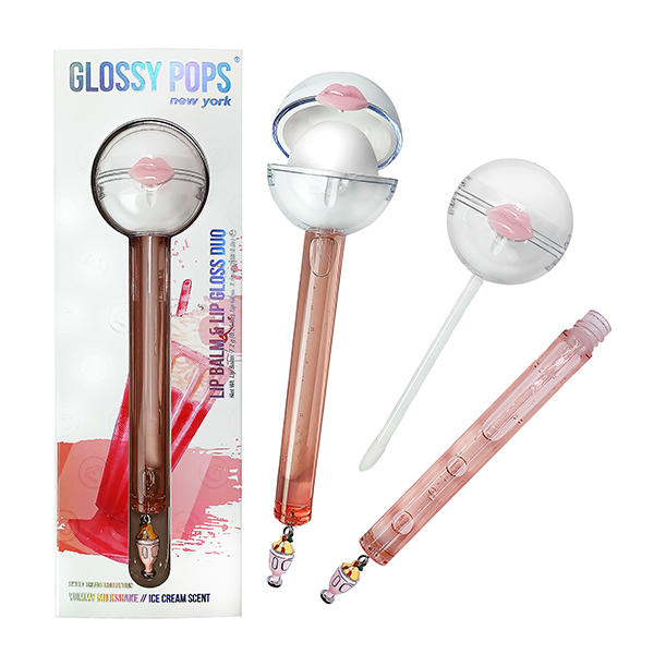 Glossy Pops Sweet Treats balsam i błyszczyk do ust Yummy Milkshake, 1 szt.