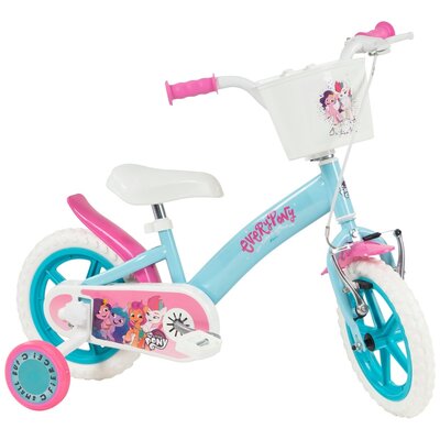 Rower dziecięcy TOIMSA My Little Pony 12 cali dla dziewczynki Błękitny