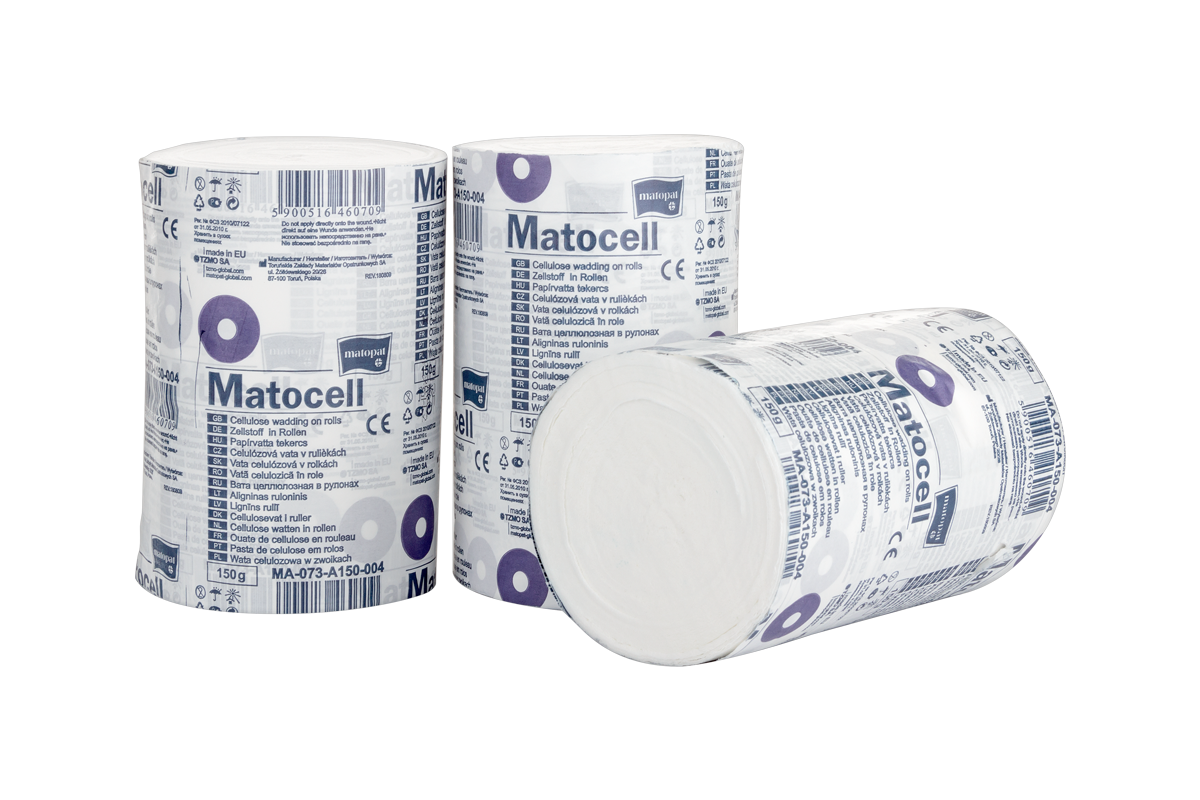 Lignina - wata celulozowa w zwoju/rolka