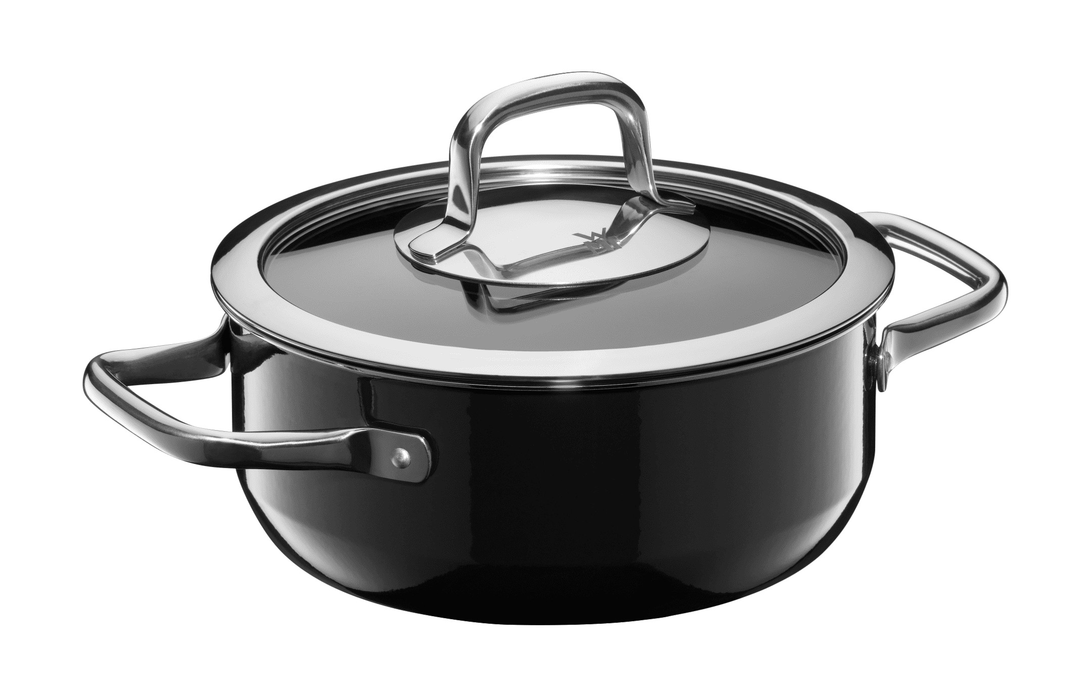 WMF - Garnek niski Fusiontec Compact 18 cm Czarny