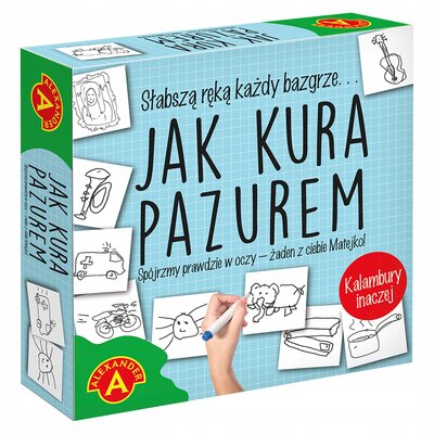 Gra towarzyska ALEXANDER Jak kura pazurem