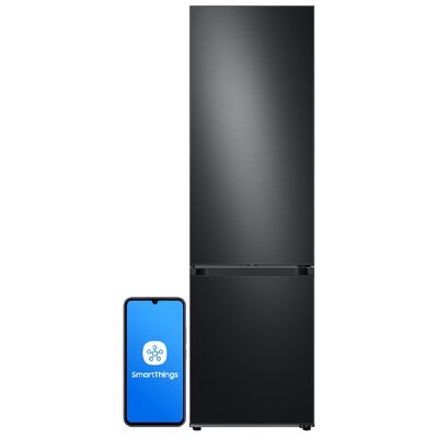 Lodówka SAMSUNG BESPOKE AI RB38C7B6AB1 EF No Frost 203cm Grafitowa stal