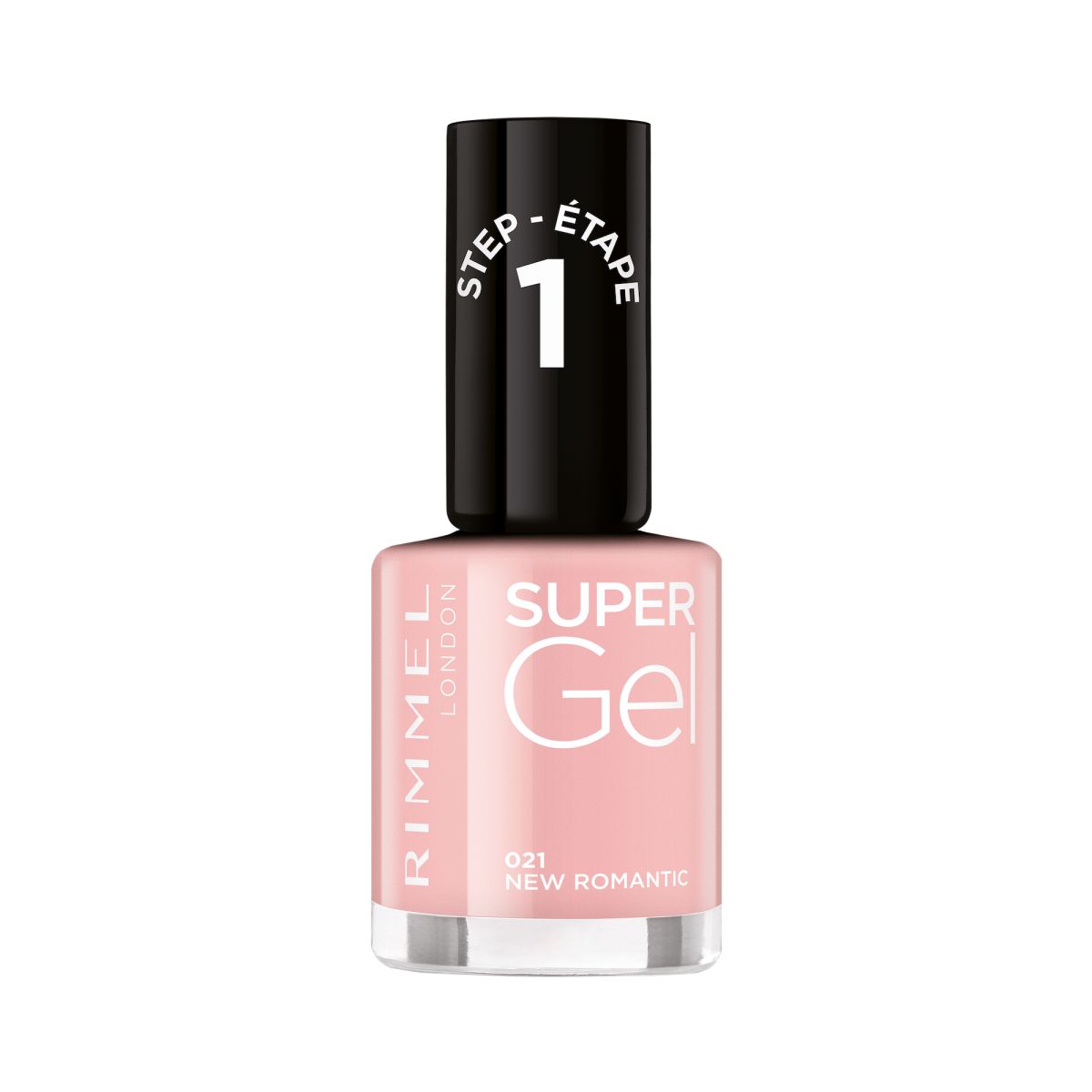 Rimmel Super Gel żelowy lakier do paznokci new romantic 21, 12 ml