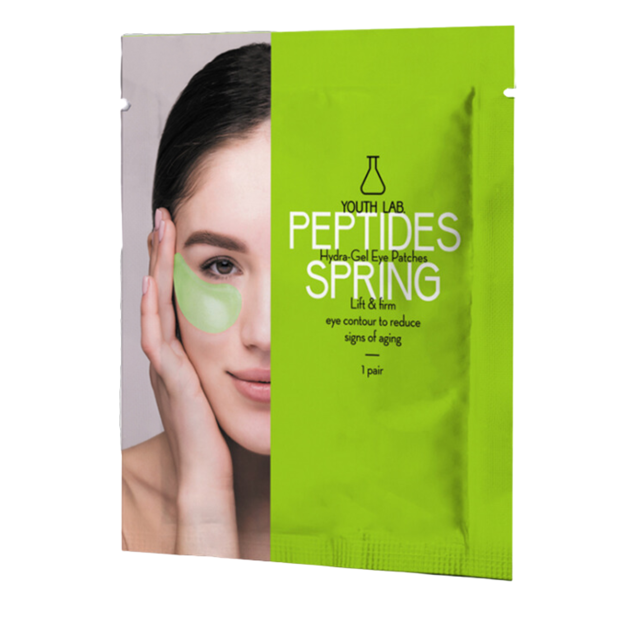 Youth Lab. Peptides Spring hydro-żelowe płatki pod oczy ujędrniające, 2 szt./1 opak.