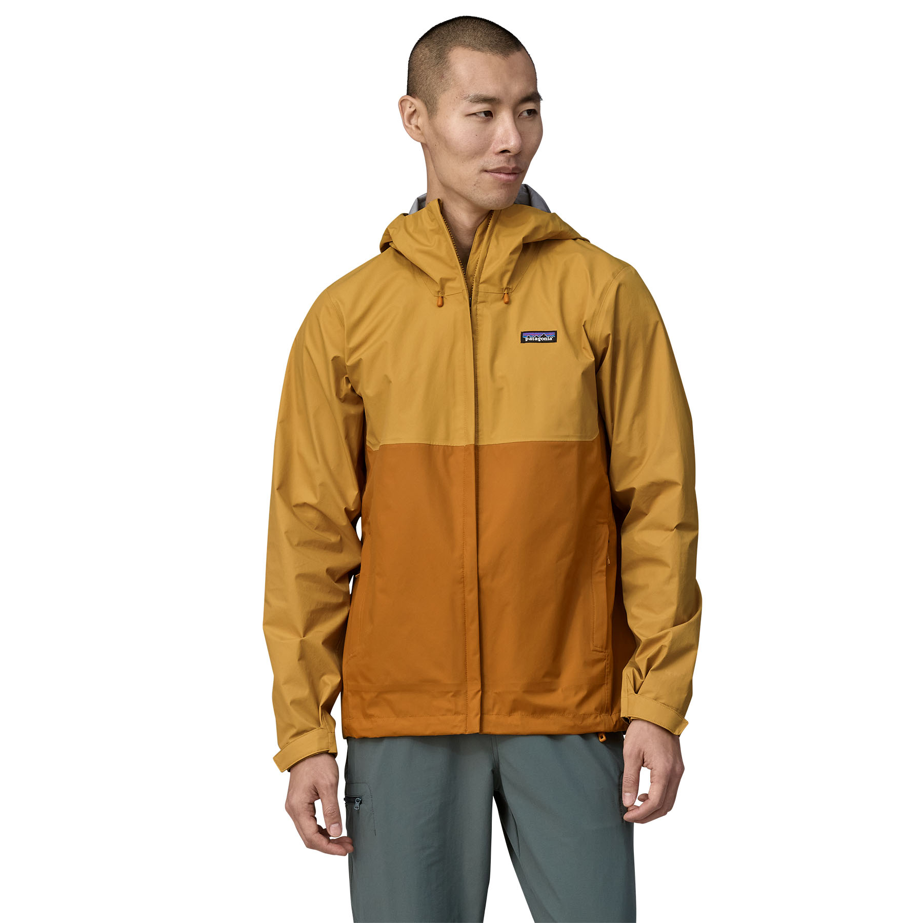Męska kurtka przeciwdeszczowa Patagonia Torrentshell 3L golden caramel - L