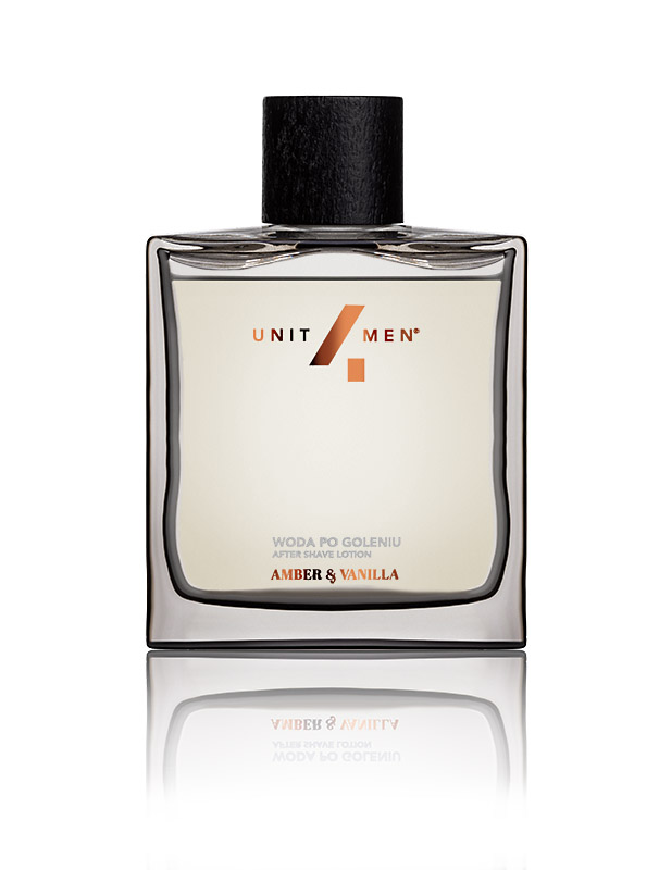 Unit4men Amber&Vanilla  woda po goleniu, 100 ml