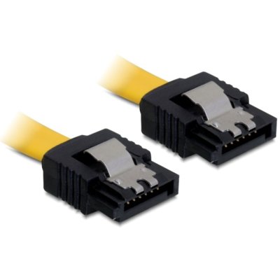 Kabel SATA - SATA DELOCK 0.5 m