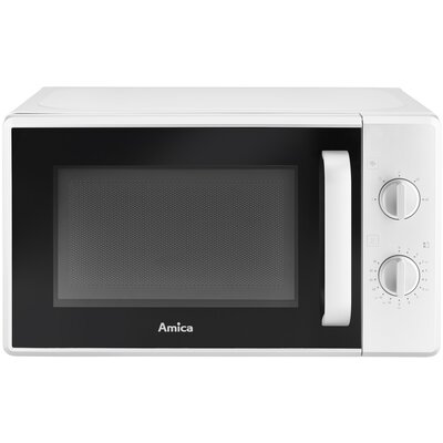 Kuchenka mikrofalowa AMICA AMMF20M1W 700W średnica 25.5 cm pojemność 20L MultiWave System Biały