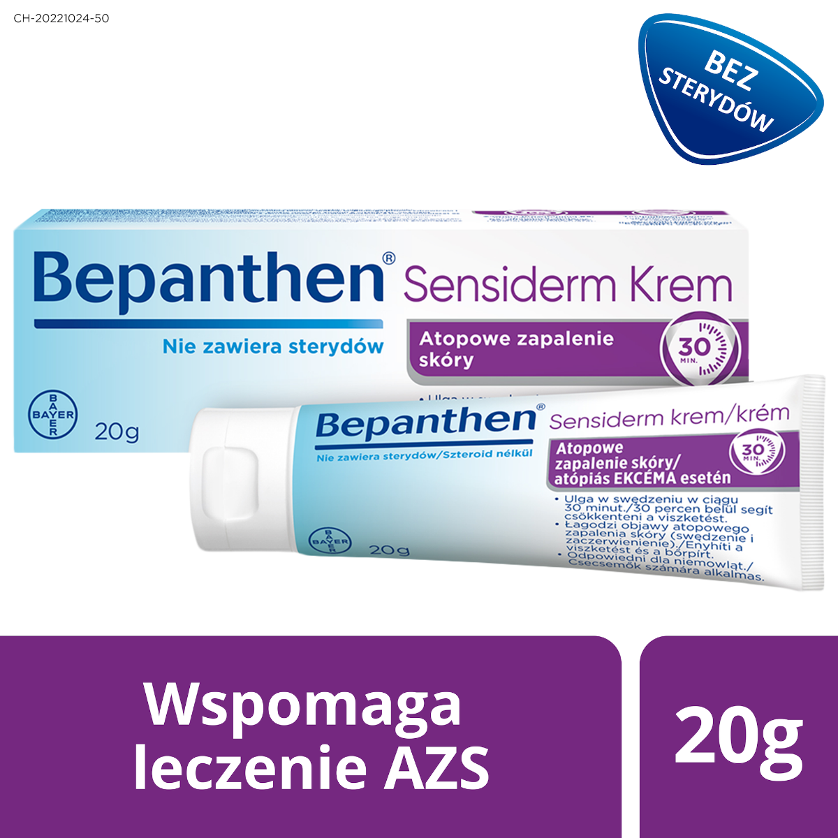 Bepanthen Sensiderm Krem, 20 g