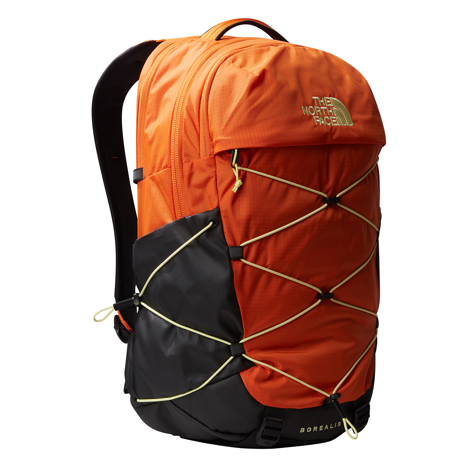Plecak na laptopa 15'' The North Face Borealis mandarin/black/sun sprite - ONE SIZE
