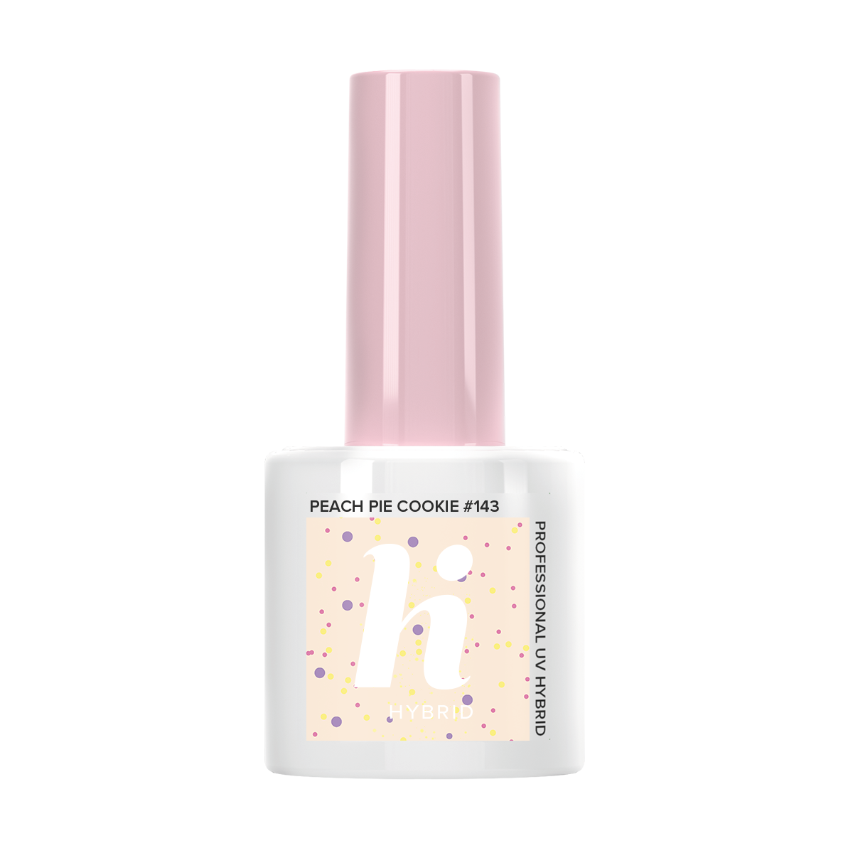 Hi Hybrid wegański lakier hybrydowy do paznokci 143 peach pie cookie, 5 ml