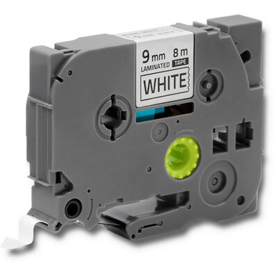 Taśma QOLTEC do Brother TZe-221 9 mm x 8 m Biały