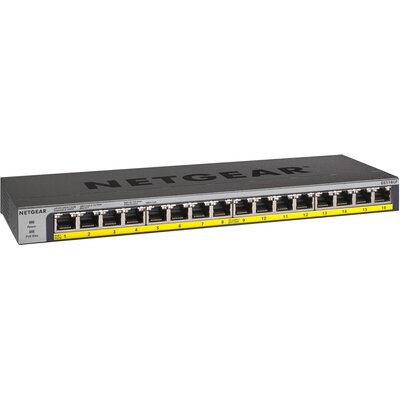 Switch NETGEAR GS116LP-100EUS Gigabit Ethernet, 16 portów, Funkcja PoE