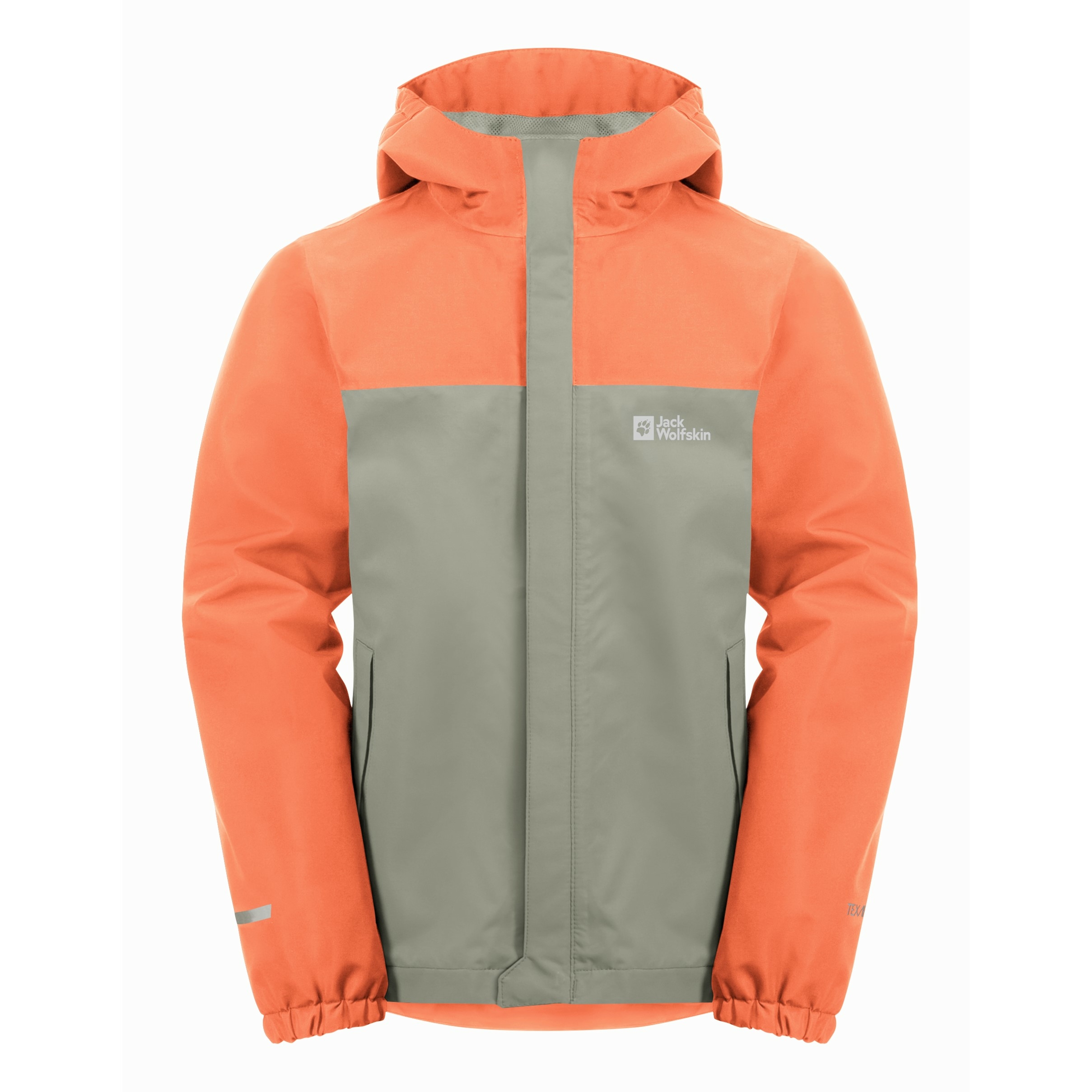 Kurtka przeciwdeszczowa dla dzieci Jack Wolfskin TUCAN JACKET K mint leaf - 152