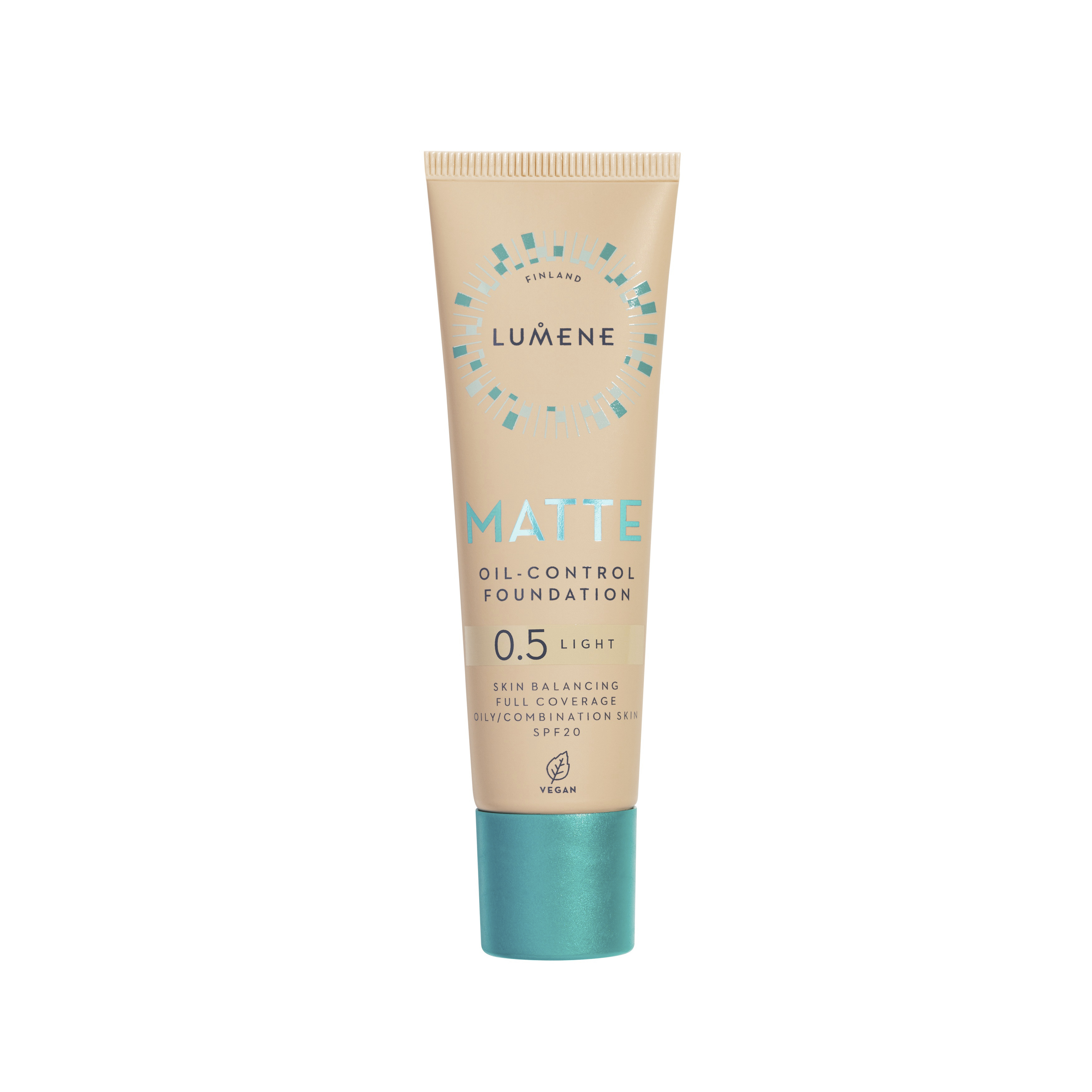 Lumene Matte matujący podkład do twarzy matte 0.5 light SPF20, 30 ml