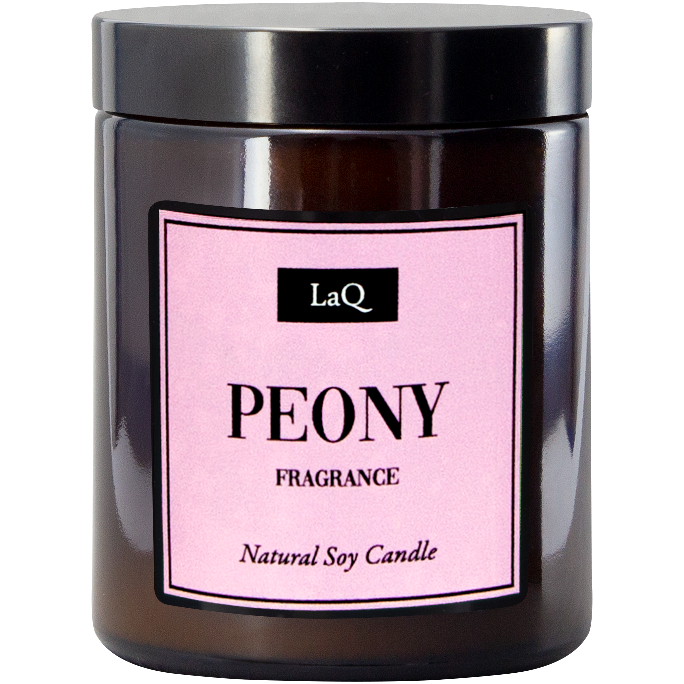 LaQ Peony świeca sojowa, 180 ml
