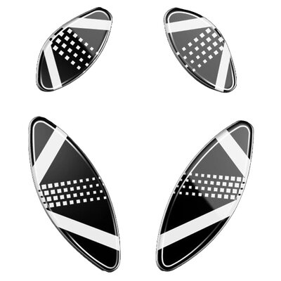 Ślizgacze LAMZU Glass Skates do Thorn Czarny