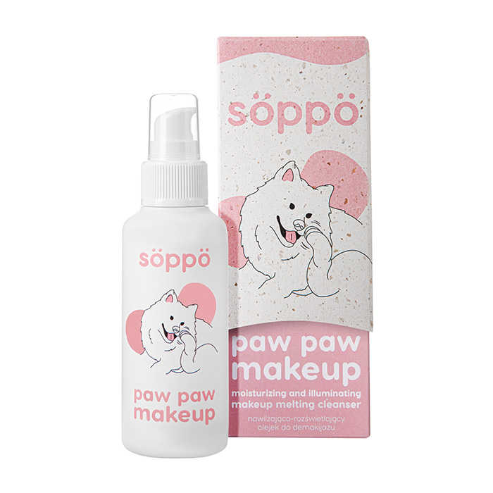 Söppö Paw Paw Make Up naturalny hydrofilowy olejek do demakijażu, 100 ml