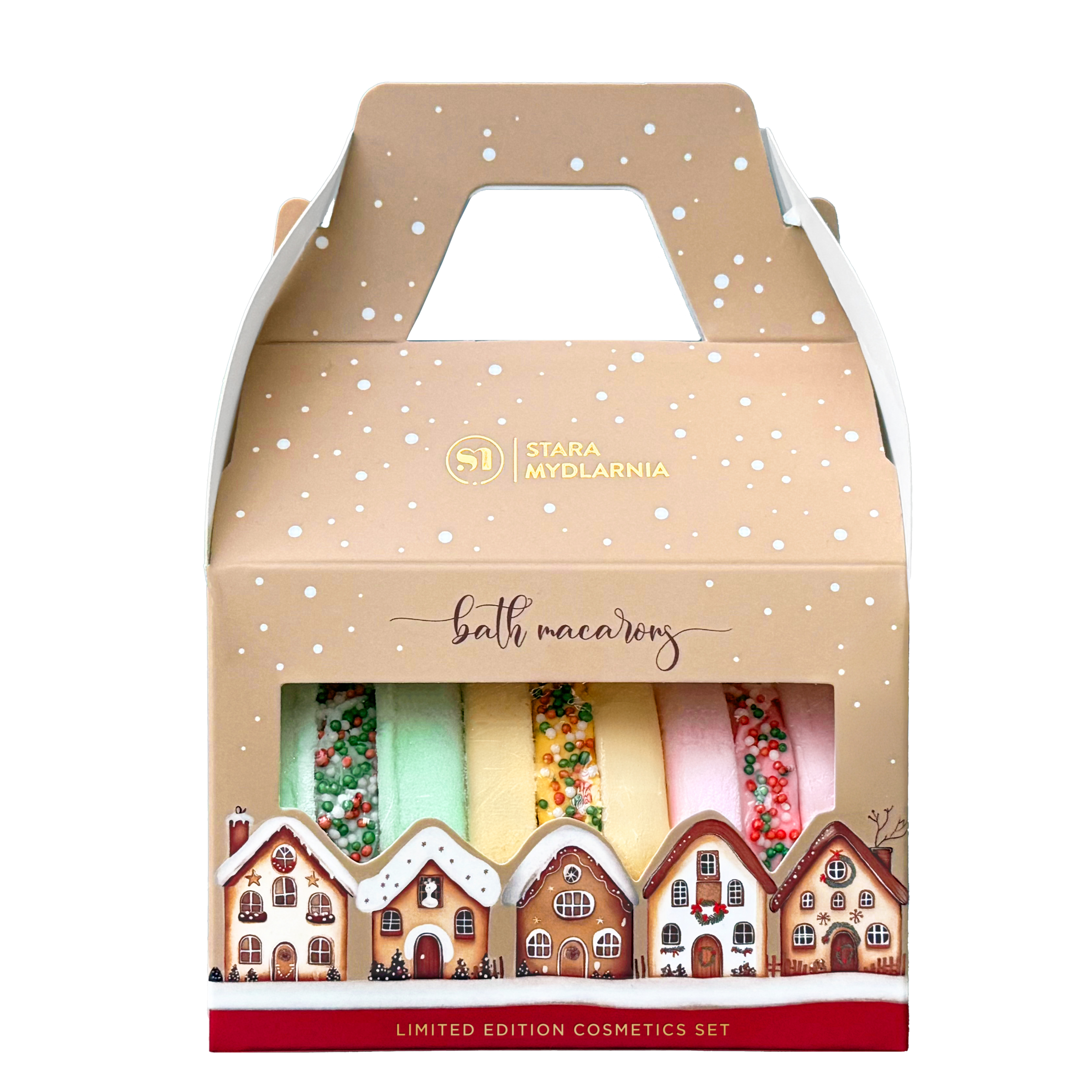 Stara Mydlarnia zestaw: makaroniki do kąpieli, 3x100 g