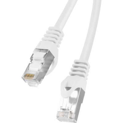 Kabel RJ45 - RJ45 LANBERG 10 m PCF6-10CC-1000-W Biały