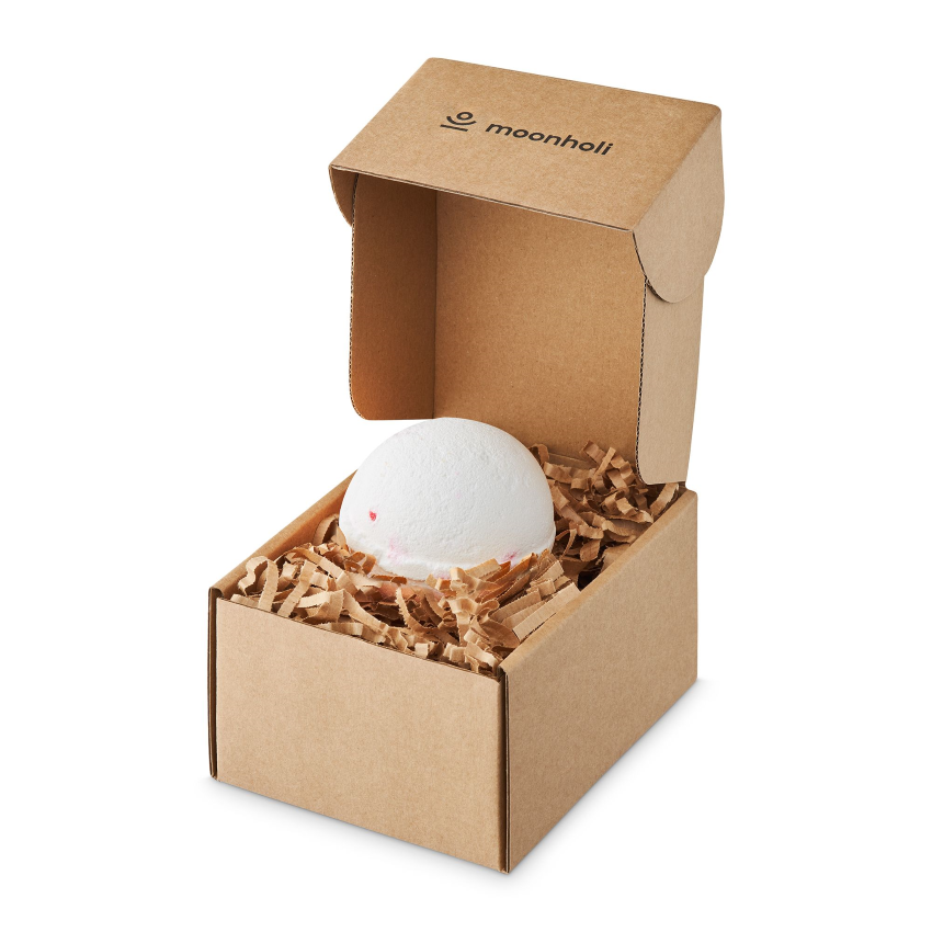 Moonholi kula do kąpieli z masłem shea - malina i pieprz, 180 g