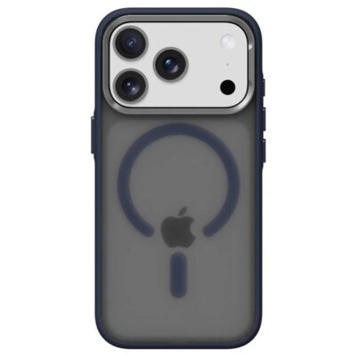 Etui WINNER GROUP Matte Frame MagSafe do Apple iPhone 17 Pro Niebieski