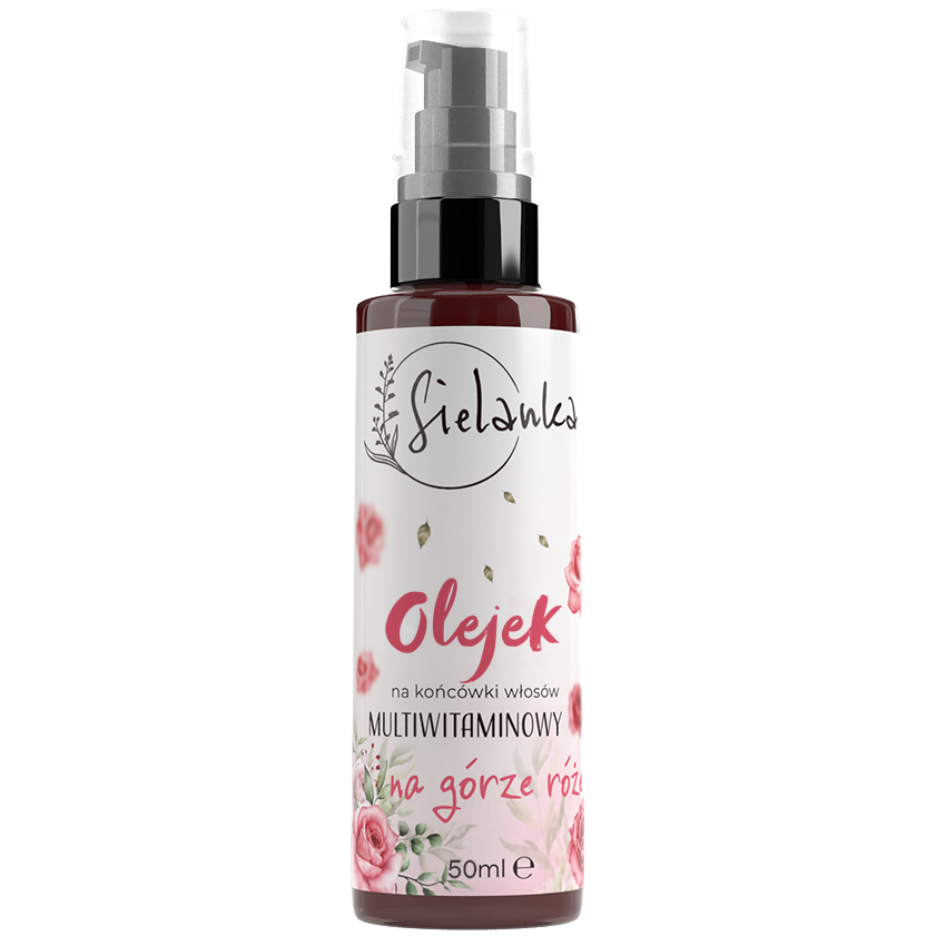 Sielanka Na górze róże multiwitaminowy olejek na końcówki włosów, 50 ml