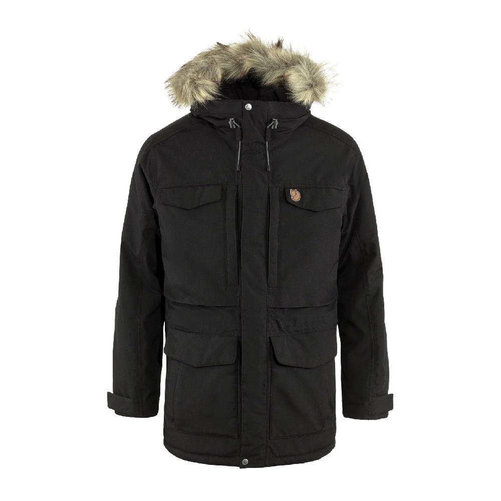 Kurtka zimowa Fjallraven Nuuk Parka black - XL