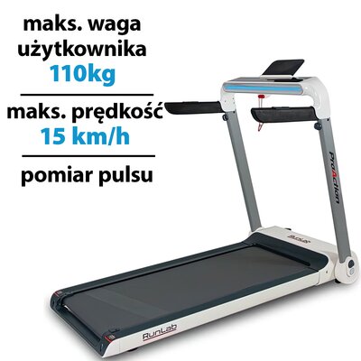Bieżnia elektryczna BH FITNESS Run Lab G6310 1839W 15km/h