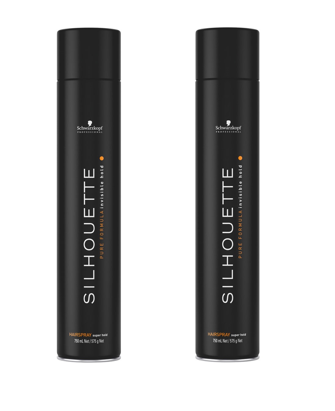 Schwarzkopf Professional Silhouette Super Hold zestaw: bardzo mocny lakier do włosów, 2x750 ml