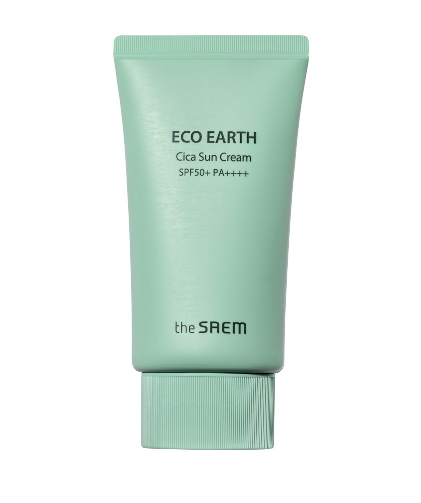 The Saem Eco Earth Cica krem do twarzy z SPF50+ PA++++, 50 ml