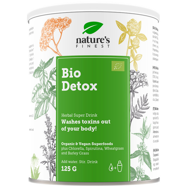 Nature's Finest Bio Detox suplement diety, 125 g