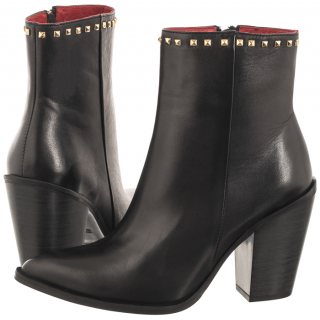 Botki Carinii Czarne B4623_-E50-000-PSK-D15