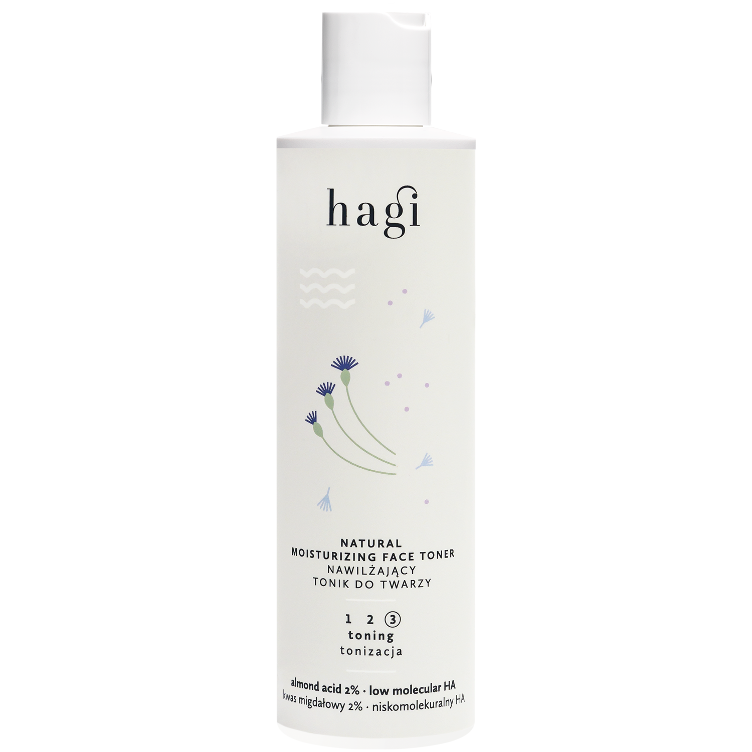 Hagi nawilżający tonik do twarzy, 200 ml