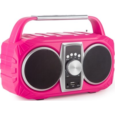 Radioodtwarzacz PRIME3 Neon APR71PK Bluetooth Różowy