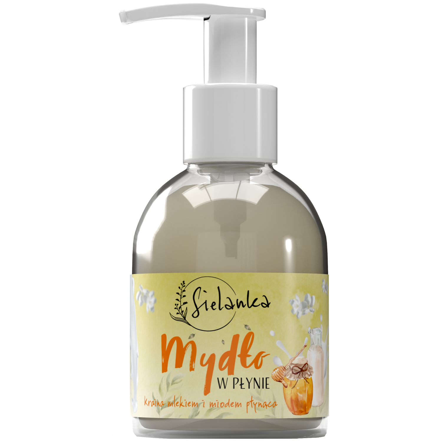 Sielanka Kraina Mlekiem i Miodem Płynąca mydło w płynie, 250 ml