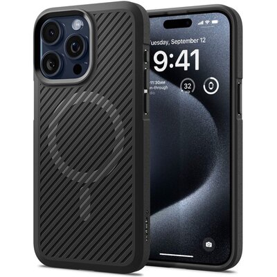 Etui SPIGEN Core Armor Mag MagSafe do Apple iPhone 15 Pro Max Czarny matowy