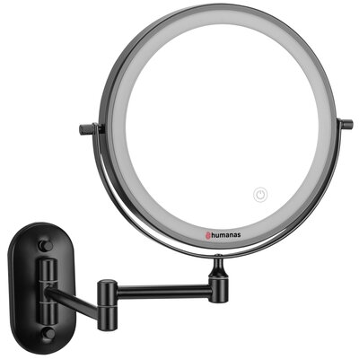 Lusterko kosmetyczne HUMANAS HS-BM01 Czarny